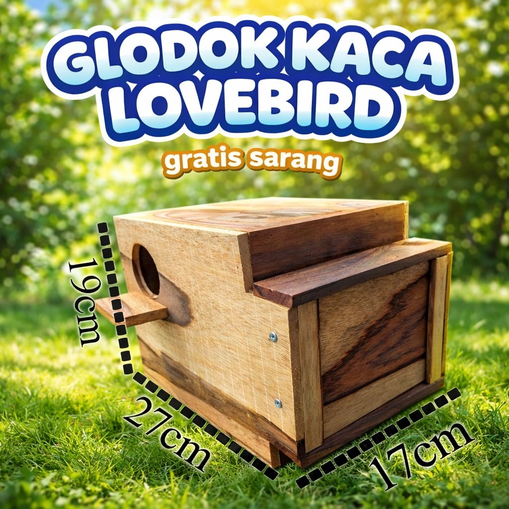 Glodok Kaca Lovebird