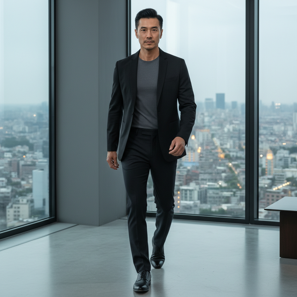 Baju Jas Armani Exchange Single-Button Blazer Pakaian Jacket Pria Second Bekas Preloved Original