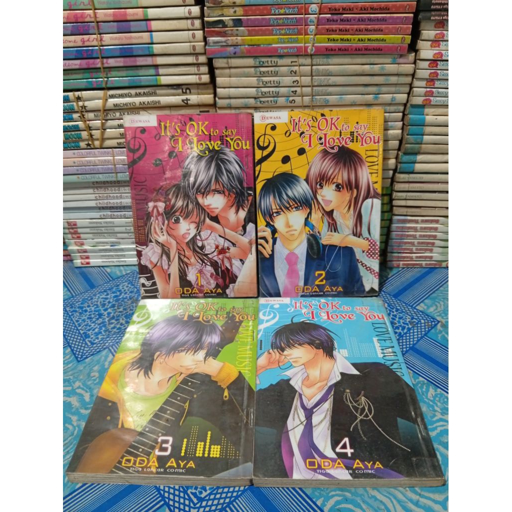 Komik It's Ok to Say I Love You 1-4 (sepaket)