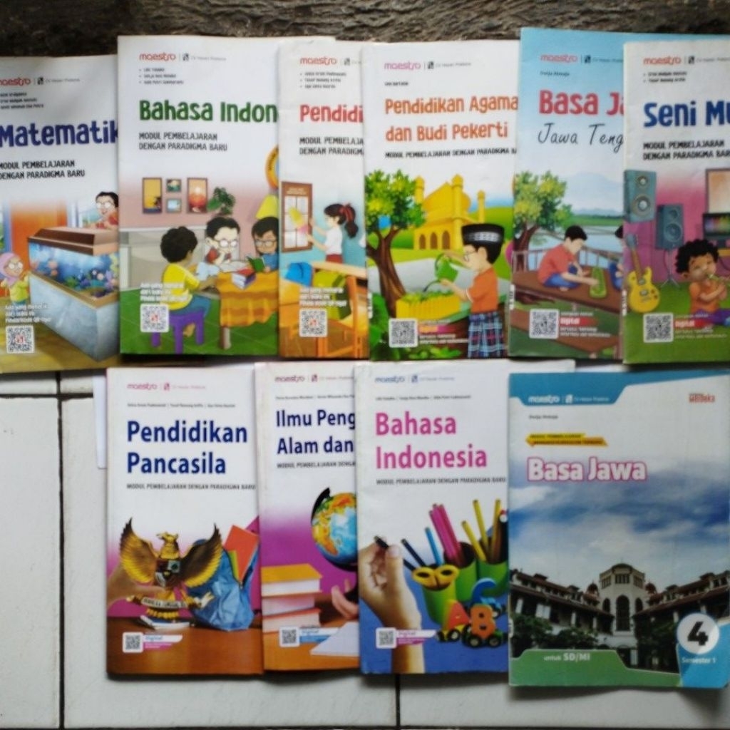 LKS KELAS 4 SD/MI SEMESTER 1, MAESTRO