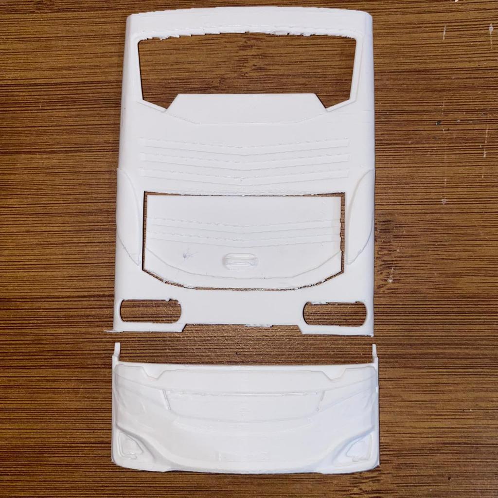 Miniatur Face JB3, JB5 dan R25 Bus Telolet Basuri 3D