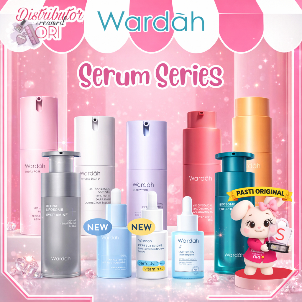 WARDAH Serum Series || Lightening 5% Niacinamide Serum Ampoule || Renew You 1% Retinol Microcapsule 