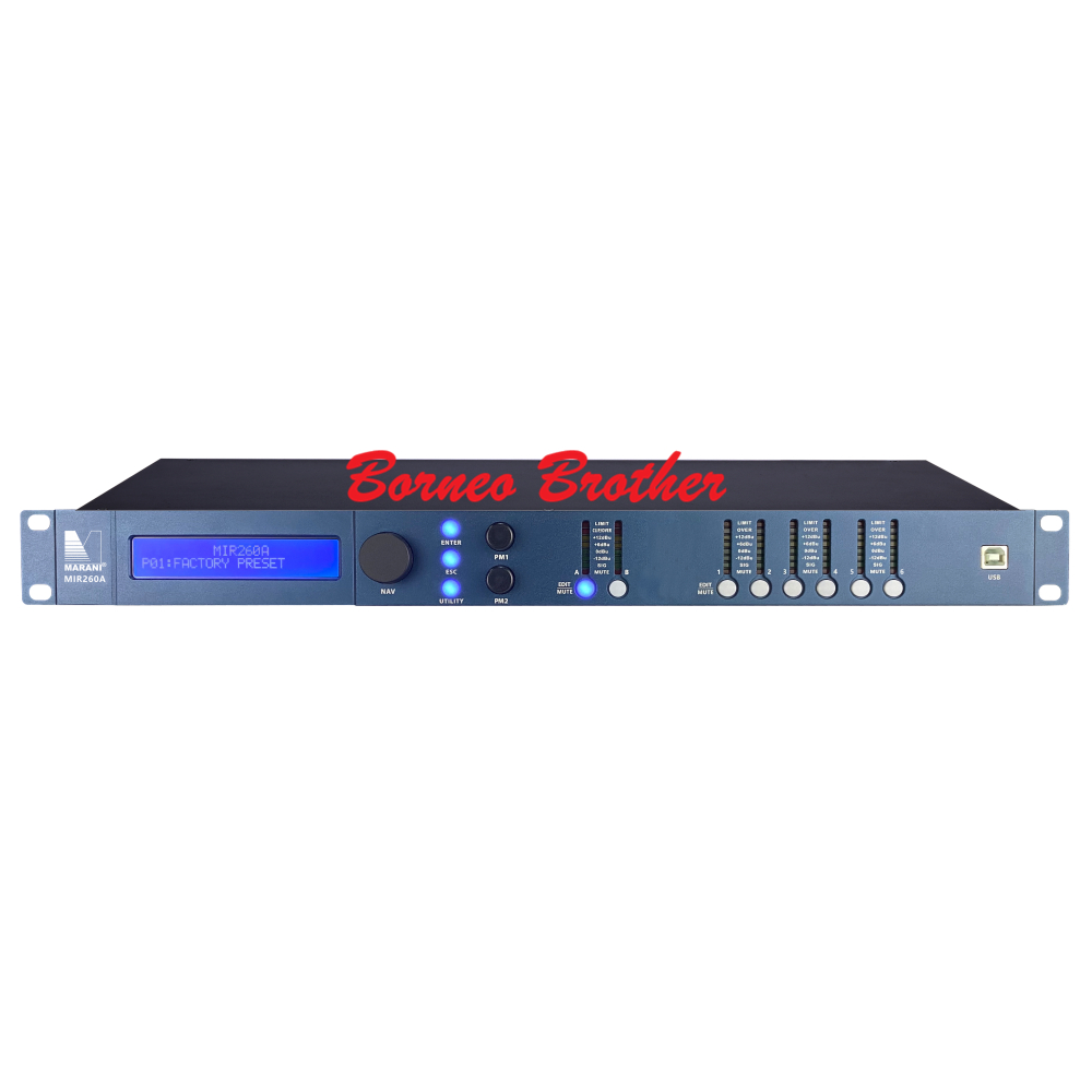 Marani MIR260A Original DLMS/Speaker Management 2in/6out 96kHz Sampling Rate