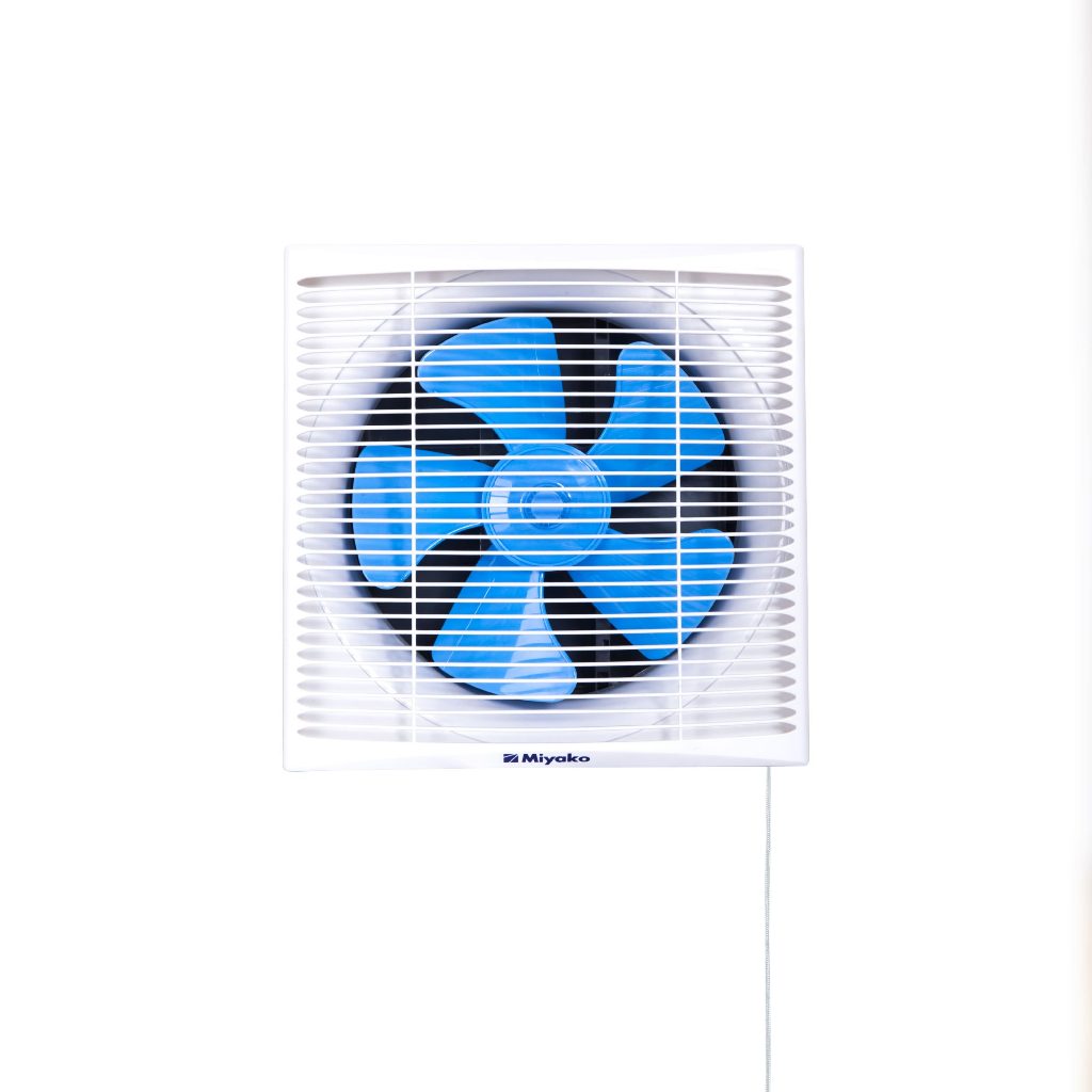 MIYAKO KET-1201 & KET-1203 12” – EXHAUST FAN DINDING IN-OUT MODE 40W MOTOR TEMBAGA