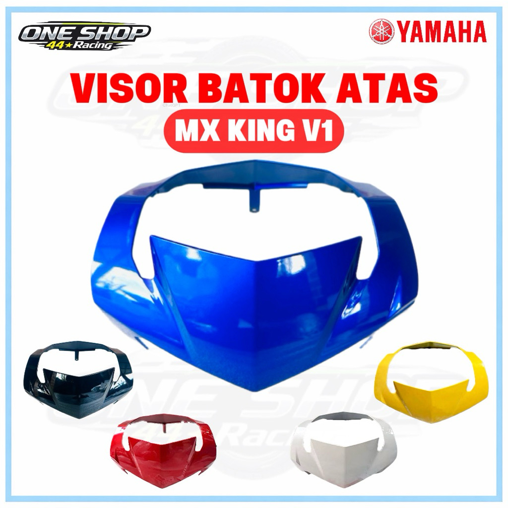 Visor Windshield Cover Batok Atas Yamaha MX KING V1 Original 2PV-F6216-00 YGP