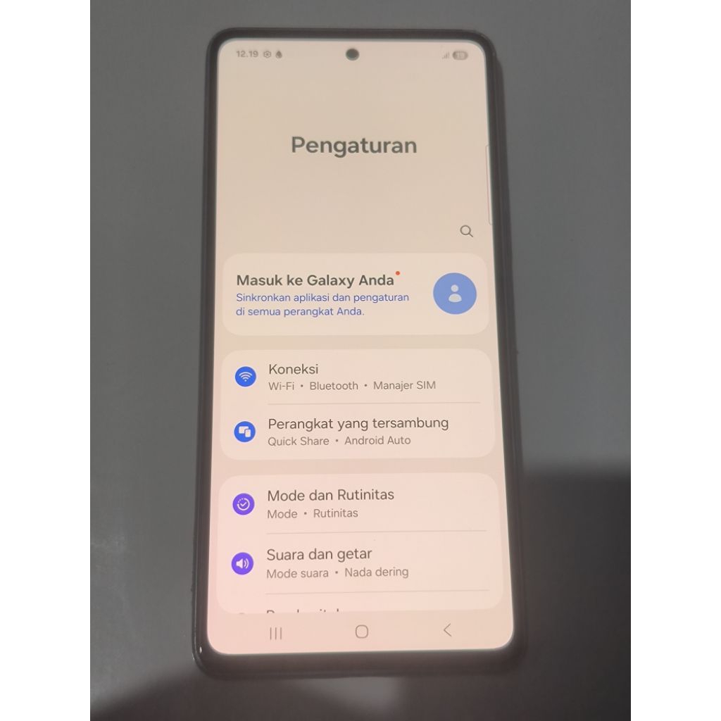 lcd Samsung a53 plus frame ORI copotan