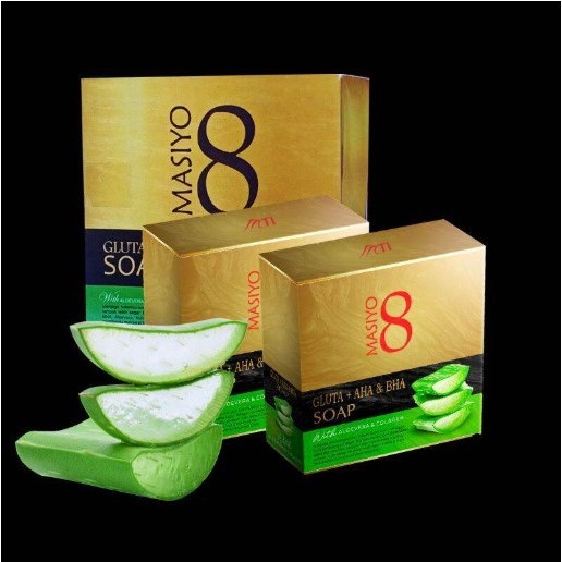 MASIYO8 SOAP 50gr Sabun Gluta AHA BHA Original