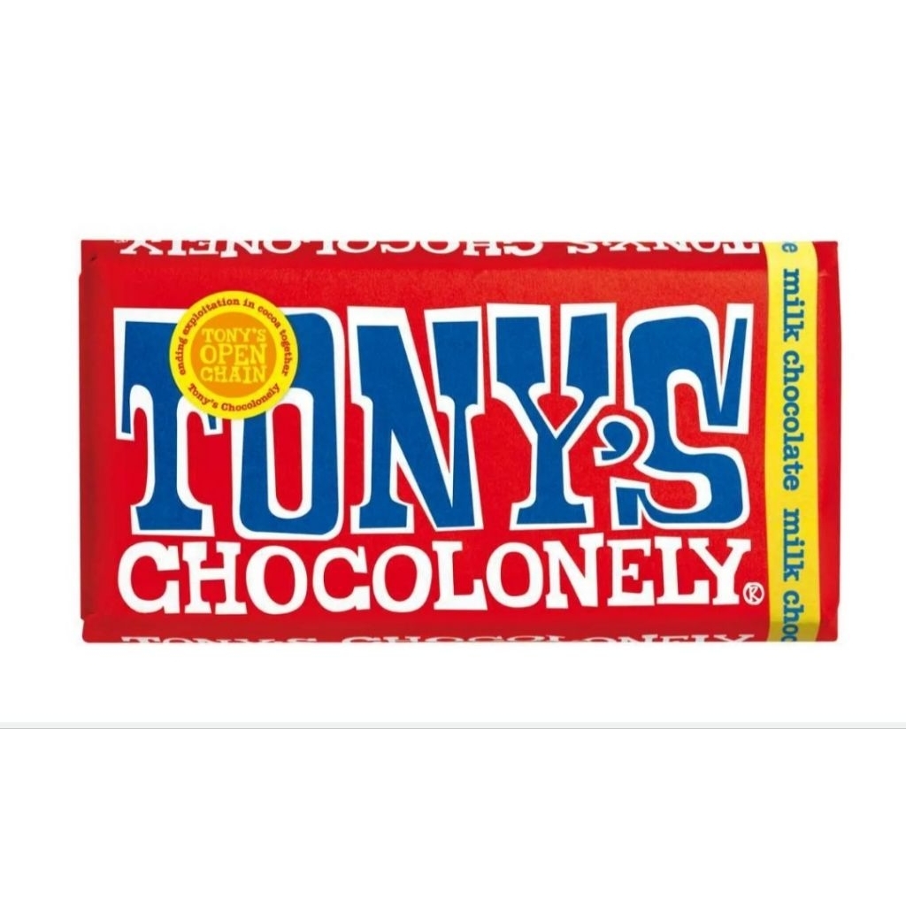 Tony's milk chocolate 180gr