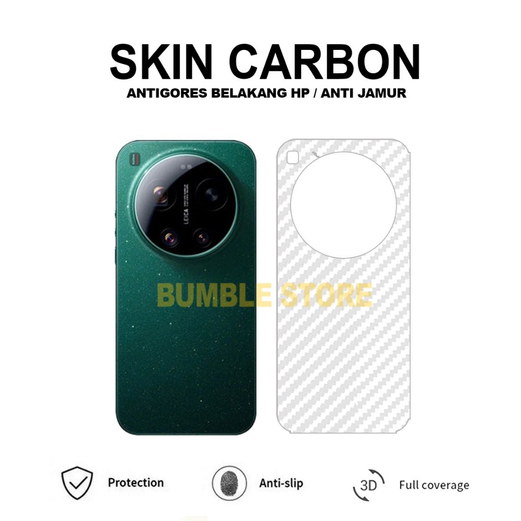 Bumble - Antigores Belakang / Antigores Skin Carbon Xiaomi 17 Ultra Xiaomi 17 Xiaomi 17 Pro Xiaomi 1