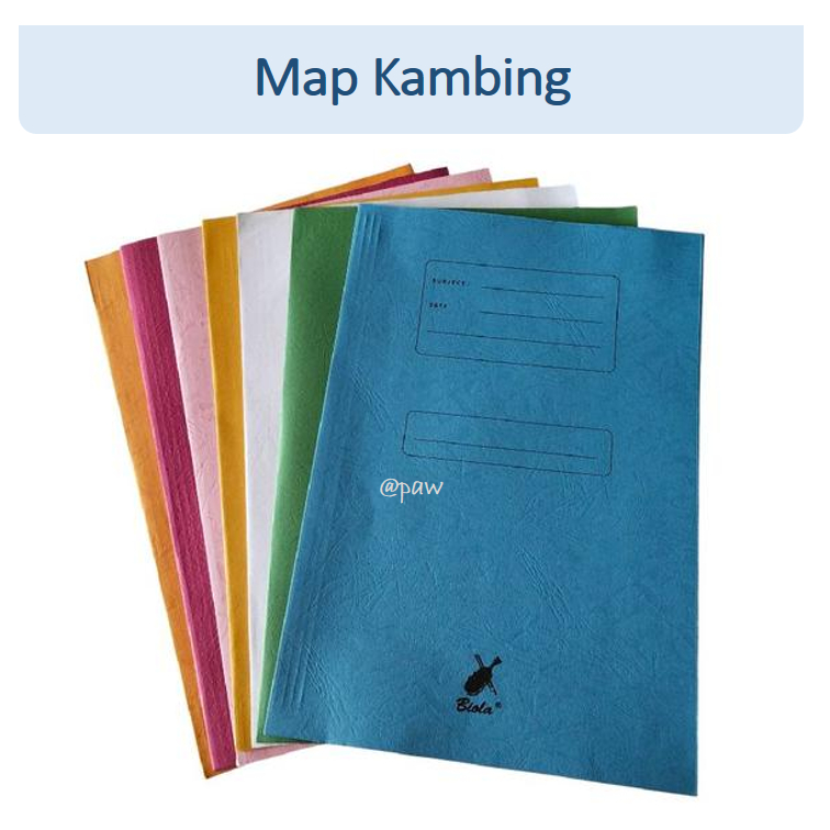 Map Kertas Kambing Biola 5002/ Map Bufallo Biola Premium Paper 5002/ Map Kambing Folio / Map biola/ 