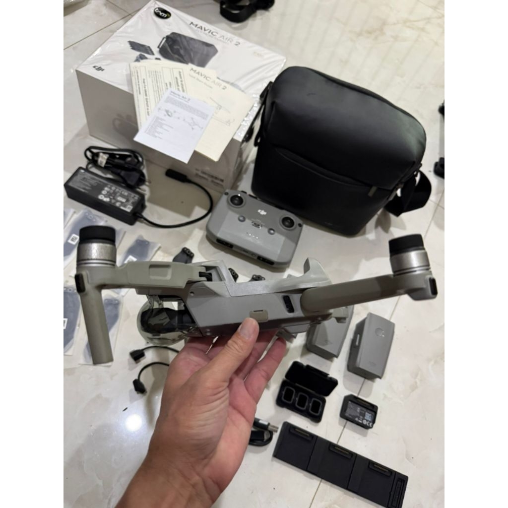 dji mavic air 2 fly more combo seken