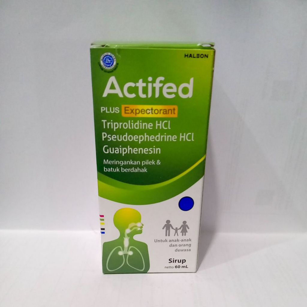 actifed plus expectorant 60 ml