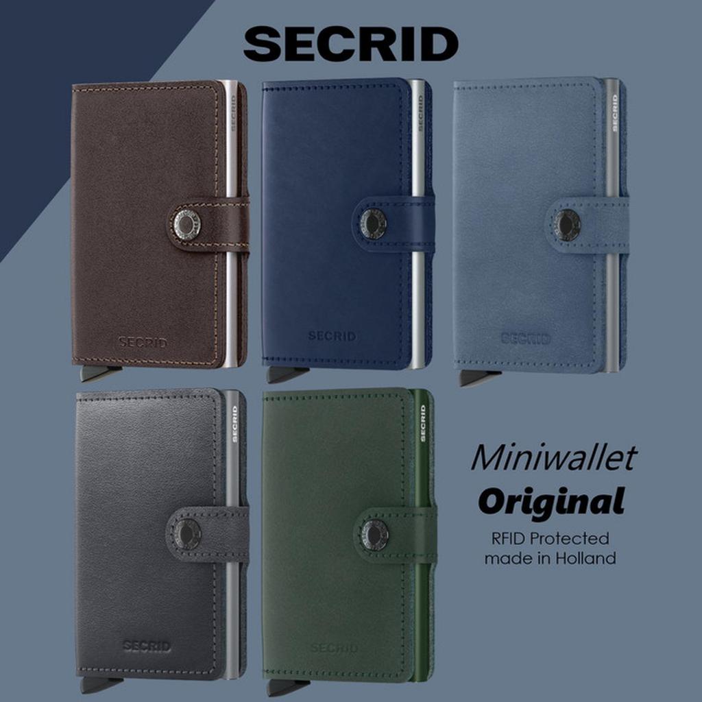 xd design/ Secrid Miniwallet "Original Series" Kulit Sapi asli
