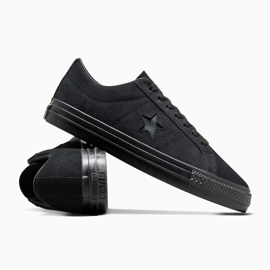 Sepatu Sneakers Converse One Star Pro - Triple Black Original 100% BNIB (Resmi PT. MAP)