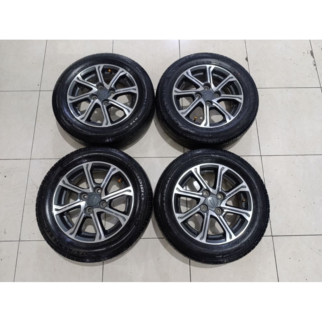 DIJUAL VELG BEKAS R14 LUBANG 4 ORI COPOTAN SIGRA