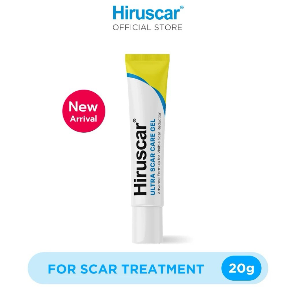 Hiruscar Ultra Scar Care Gel 20g | Lighten Scar Mark, Smoothen Scar & Reduce Scar Visibility