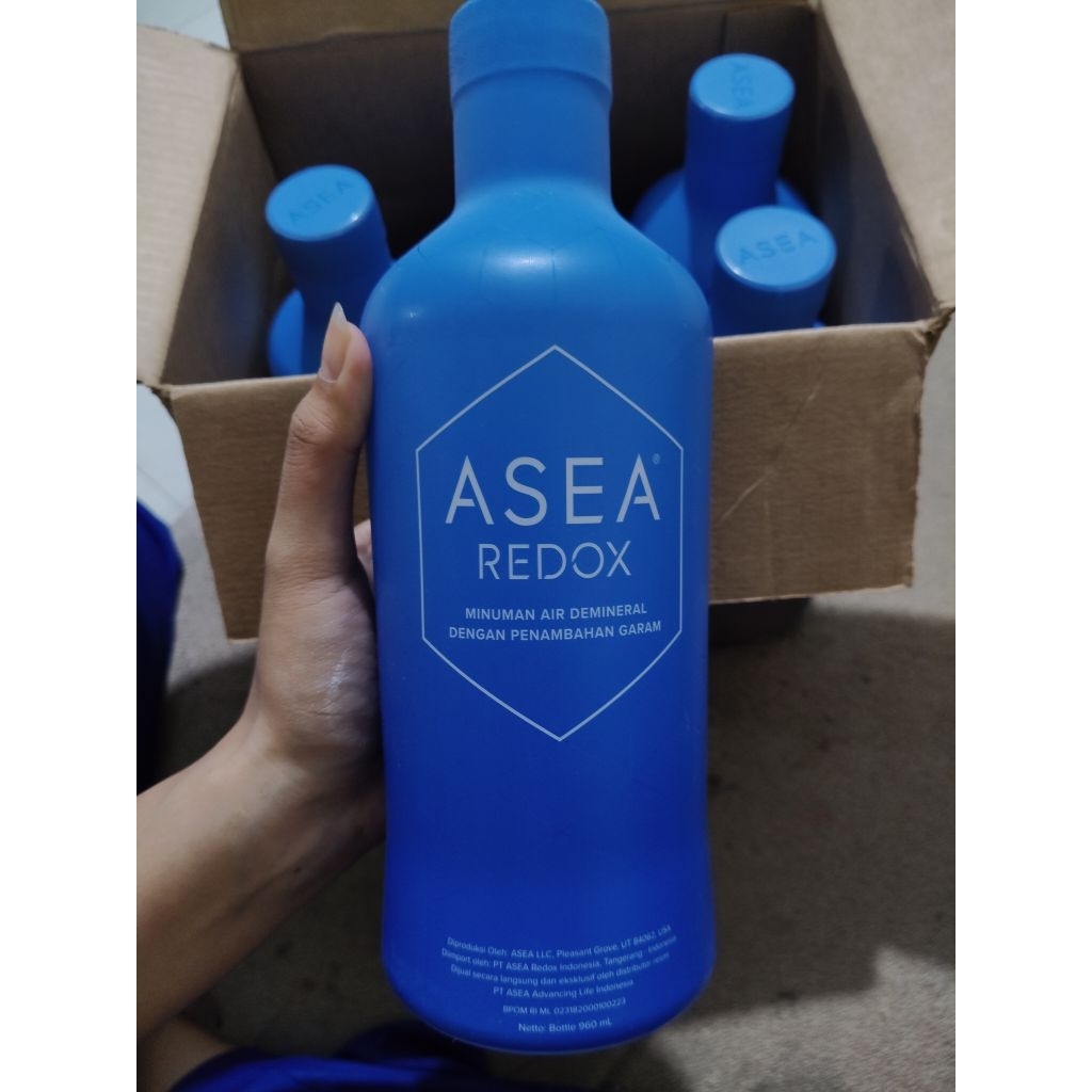 ASEA Redox Cellular Solution 960ml Original | Redox Signaling Drink | Support Daya Tahan & Vitalitas