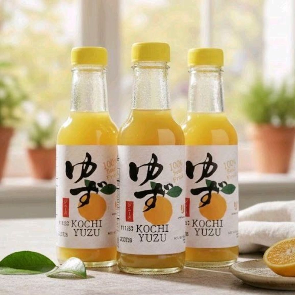 Okabayashi Yuzu Juice / Kochi Yuzu Lemon Jepang 150ml