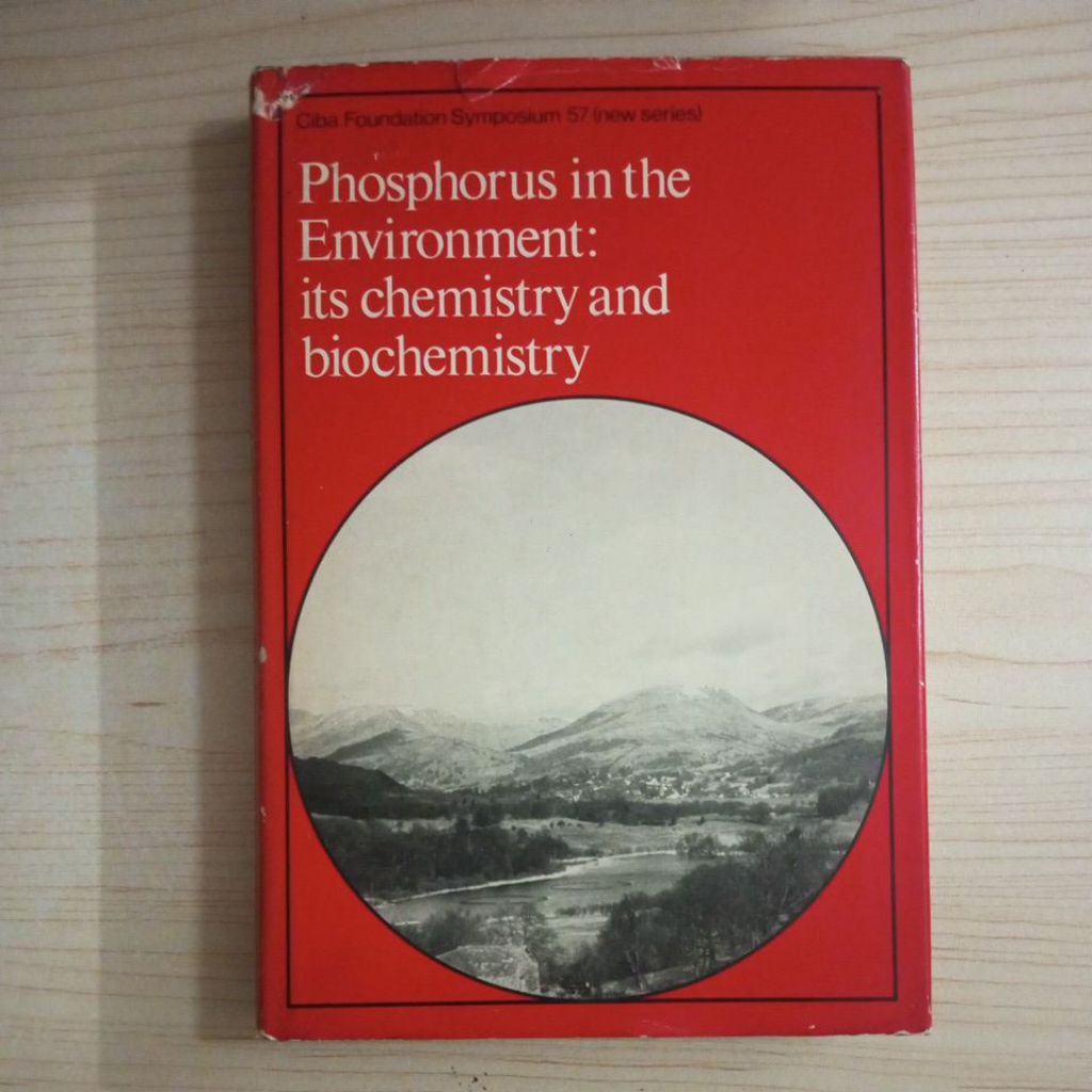 BUKU PHOSPHORUS IN THE ENVIRONMENT ITS CHEMISTRY AND BIOCHEMISTRY