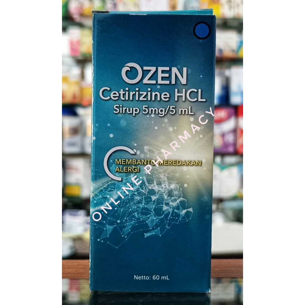 Ozen Sirup 60 ml - Cetirizine Obat Alergi