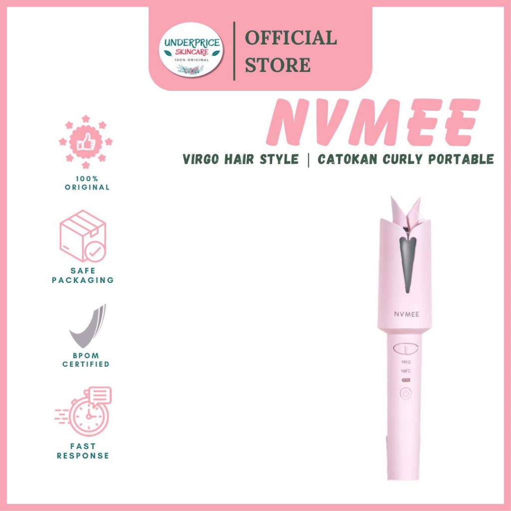 NVMEE VIRGO Hair Style | Catokan Curly Portable