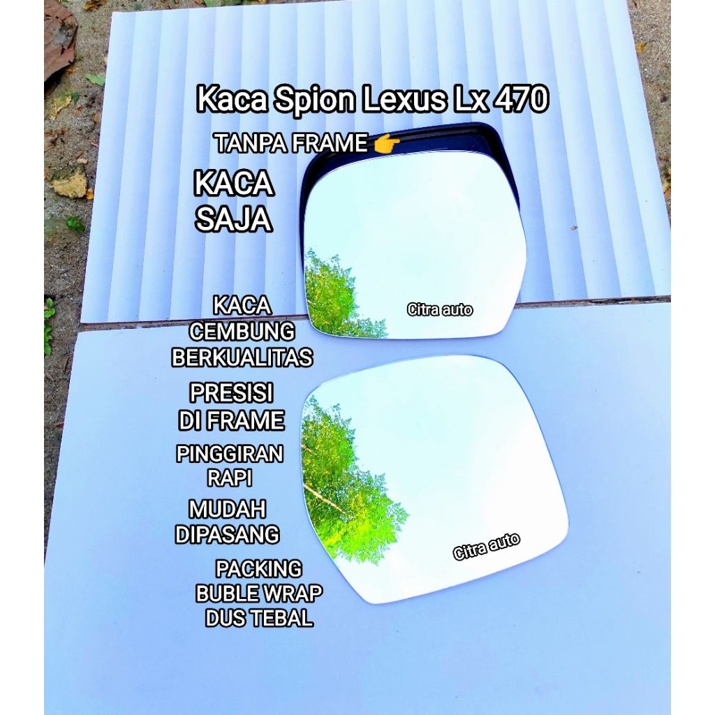 Kaca Spion Mobil Lexus Lx 470 2001-2005 Sepasang Lx470
