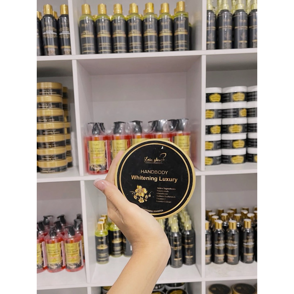 (HARGA PROMO) 250GR HB WHITENING LUXURY PEMUTIH BADAN