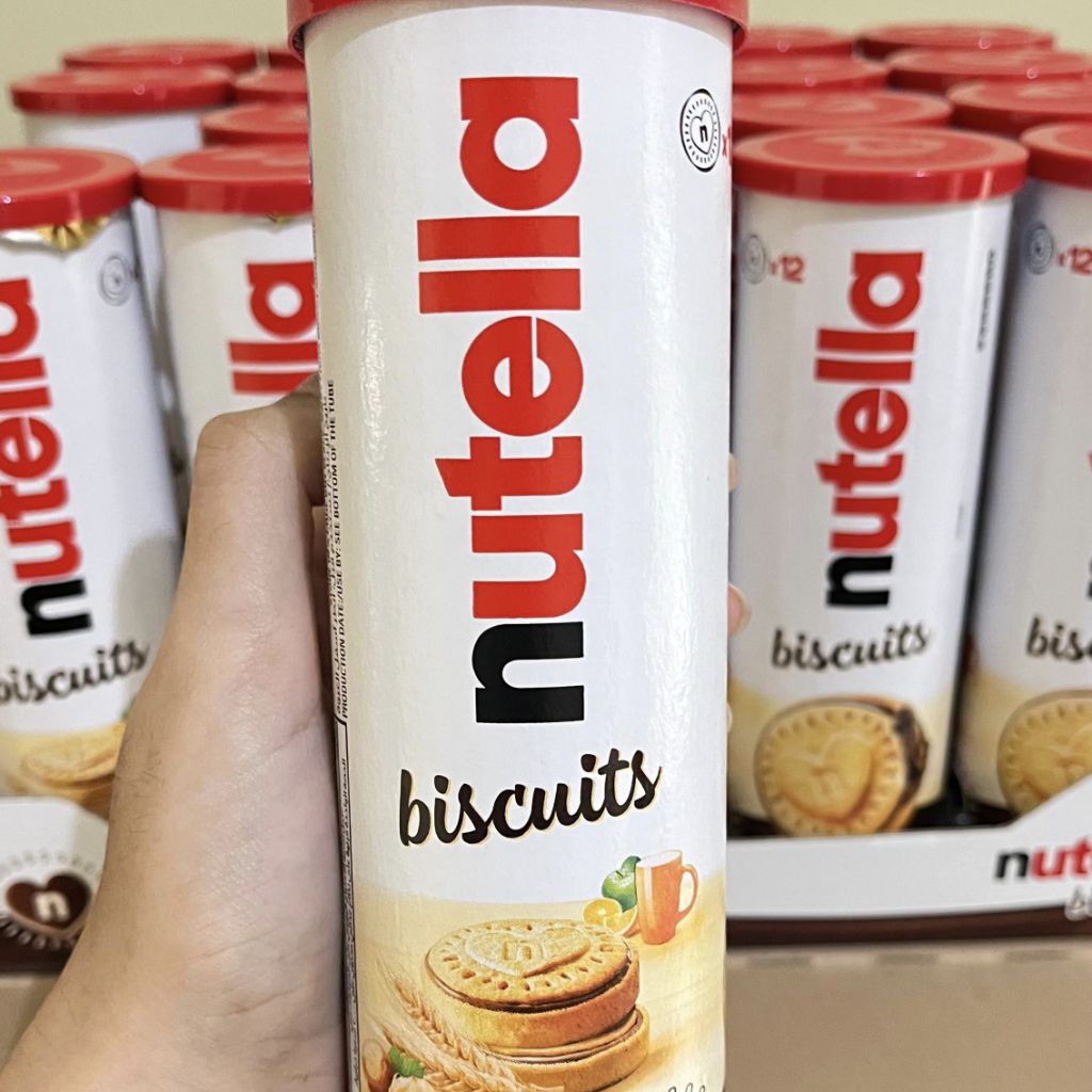 Nutella Biscuit tube 166gr Biskuit tabung isi Nutella coklat Arab Saudi