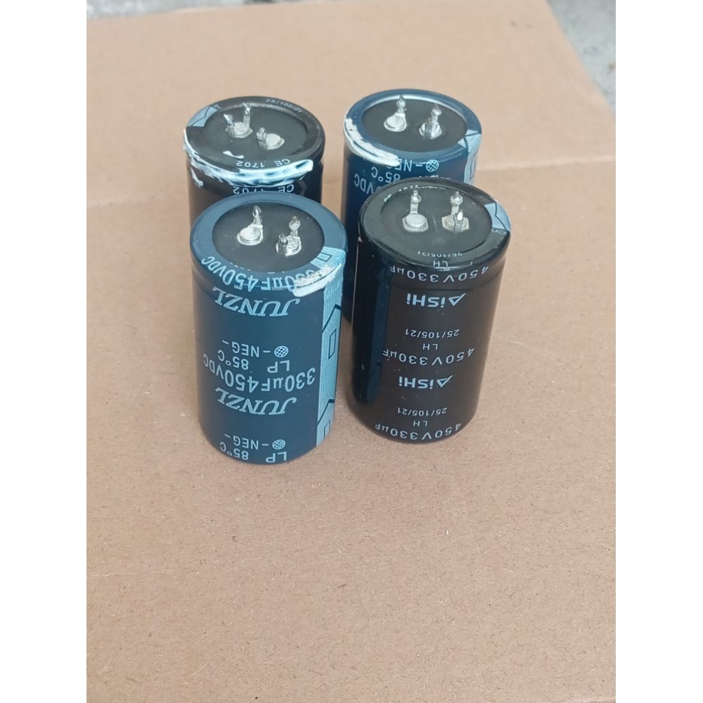 Elco bekas copotan. 330uf 450v