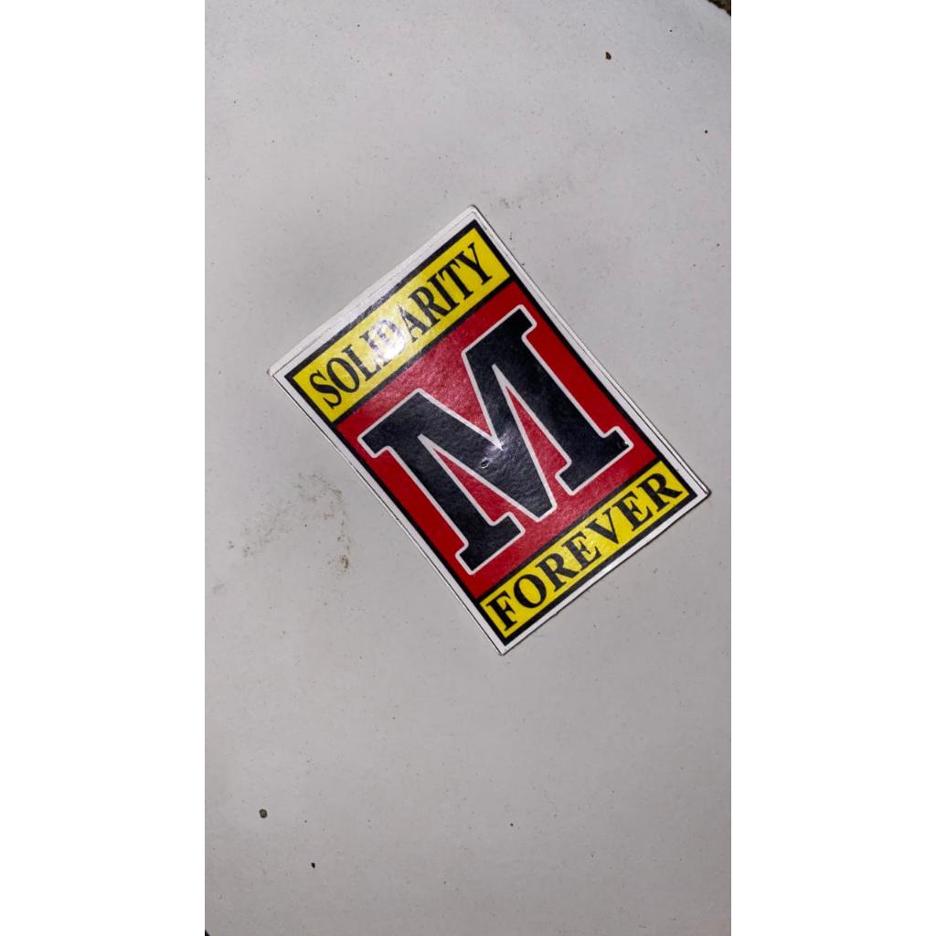 STIKER SOLIDARITY M FOREVER