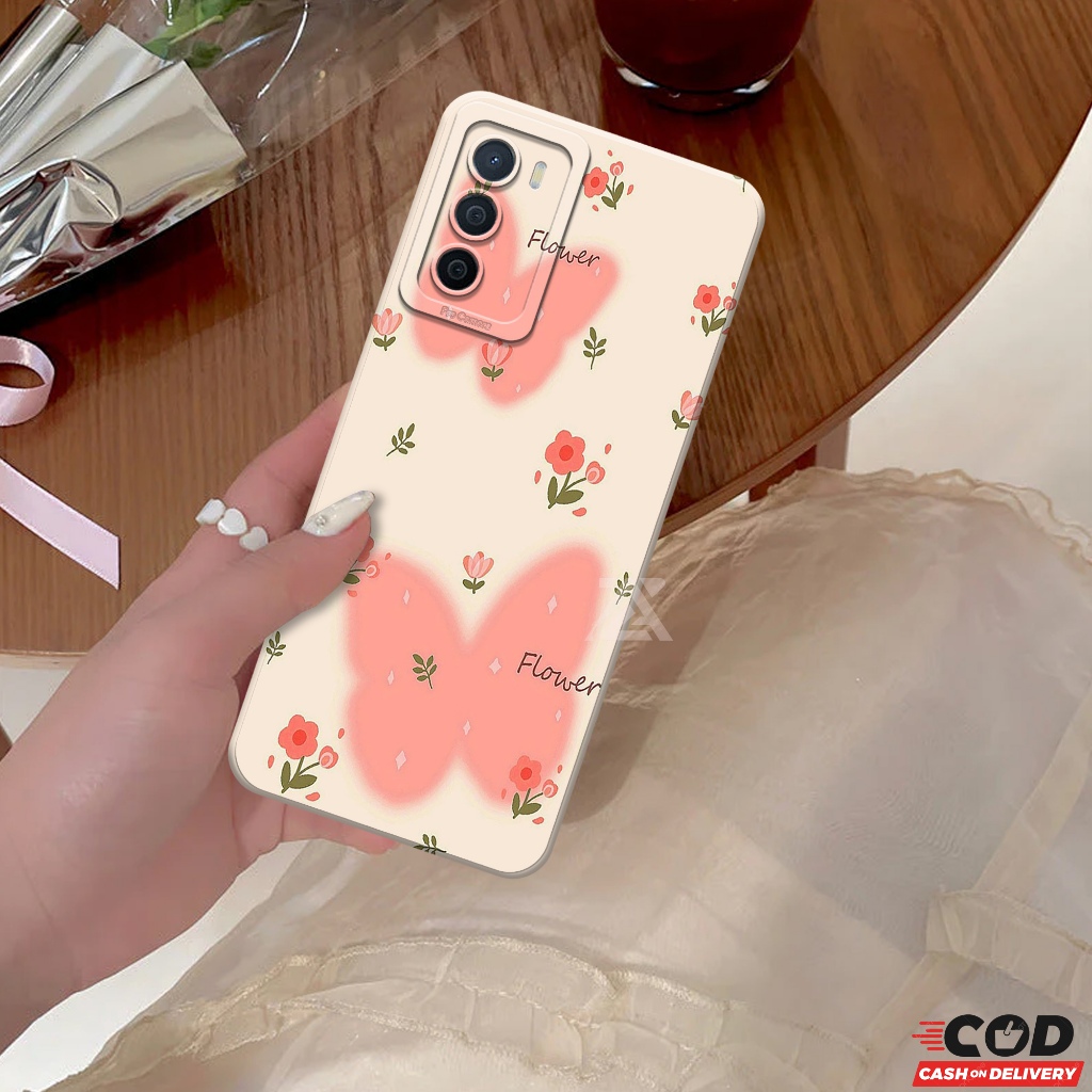 Case Hp OPPO A16 Fashion Case Motif Aesthetic Bahan Softcase silicon Lentur Skin / Casing OPPO A16 H
