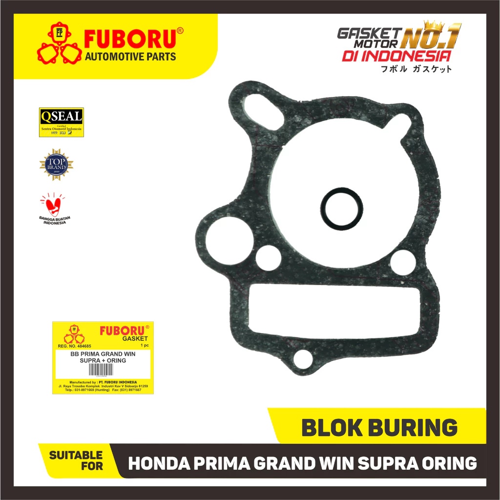 PAKING BLOK BURING HONDA PRIMA / GRAND / WIN + ORING