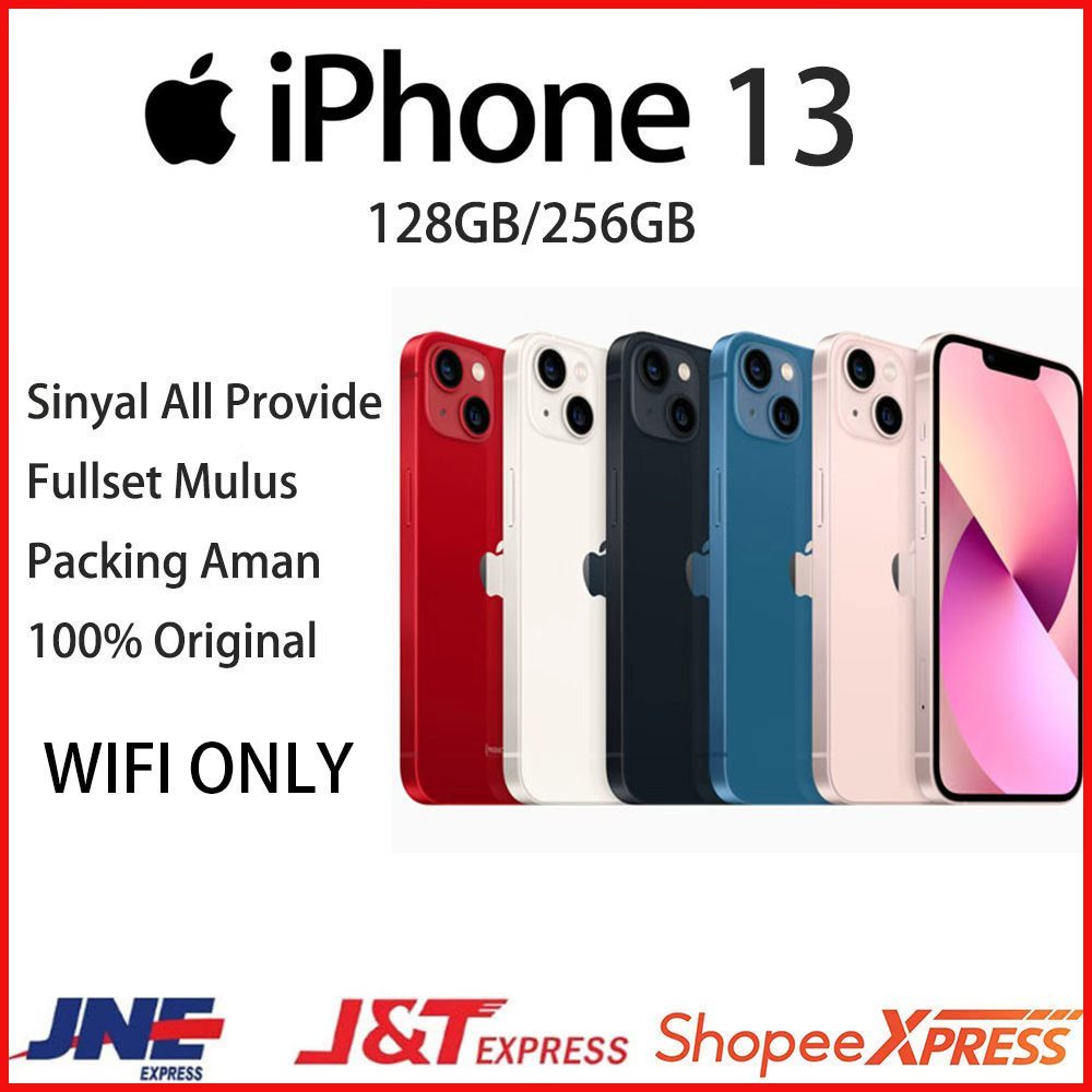 APPLE IPHONE 13 128GB  HP13  SECOND ORIGINAL BEKAS FULLSET SECOND INTER LIKE NEW HP13