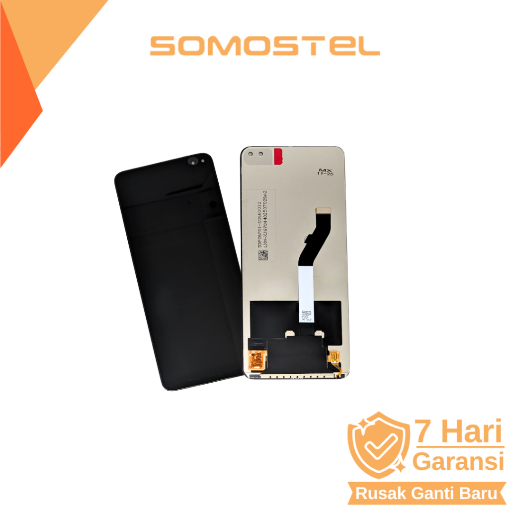 Somostel - Layar LCD Touchscreen Redmi K30 5G / Redmi K30i / Redmi K30 4G / Poco X2 / Poco F2 HD + F