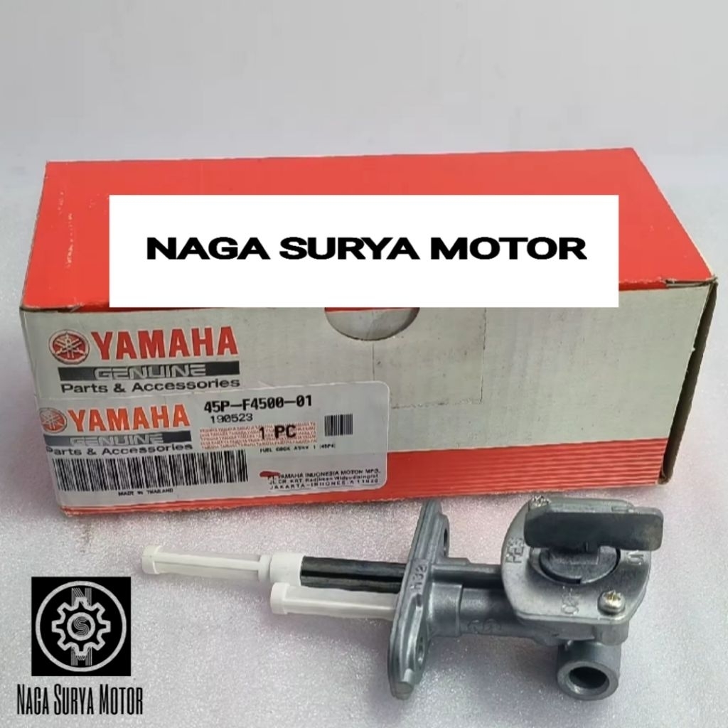 Kran keran tangki bensin Yamaha Byson karbu 45P-F4500-01/00 ORI YGP