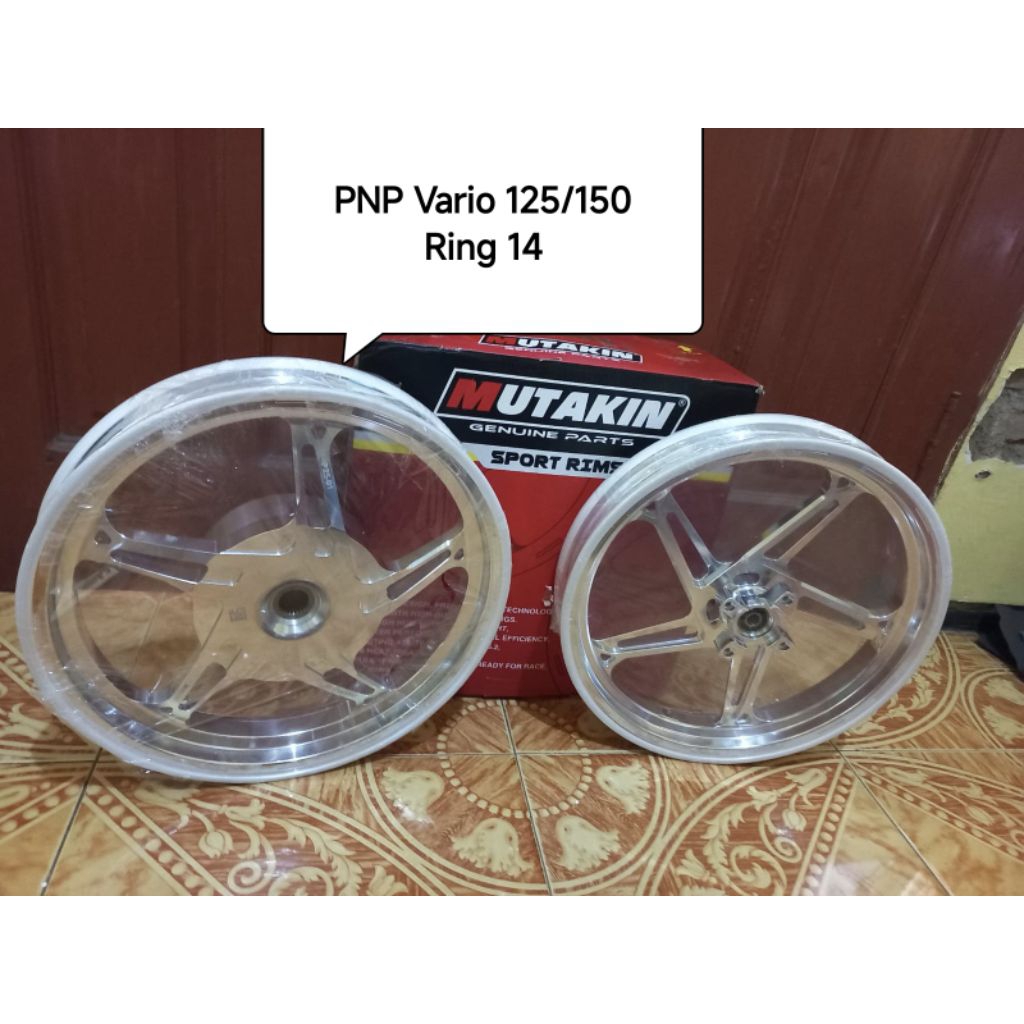 Velg Mutakin Racing CNC Original Velg J501 185x14 & 215x14 Vario 125/150