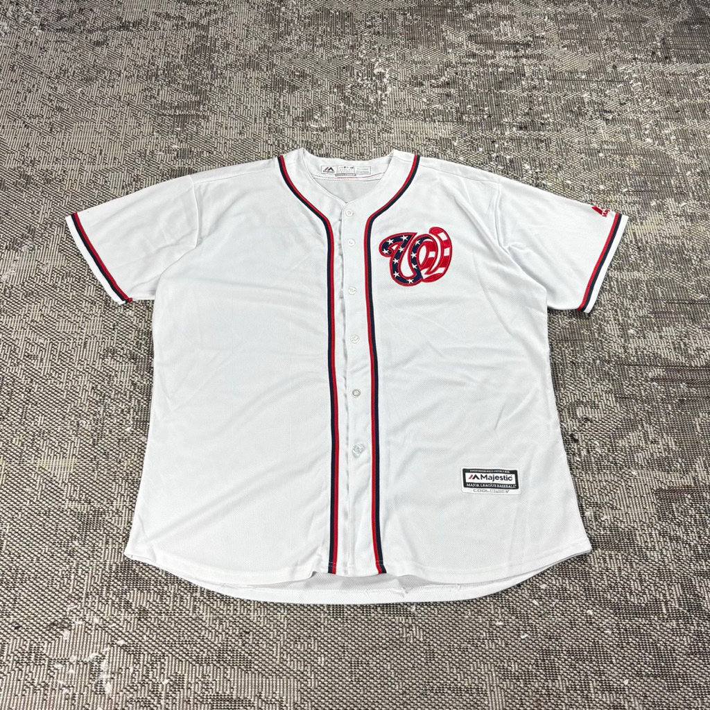 JERSEY BASEBALL MLB MAJESTIC WASHINGT0N, size XXL