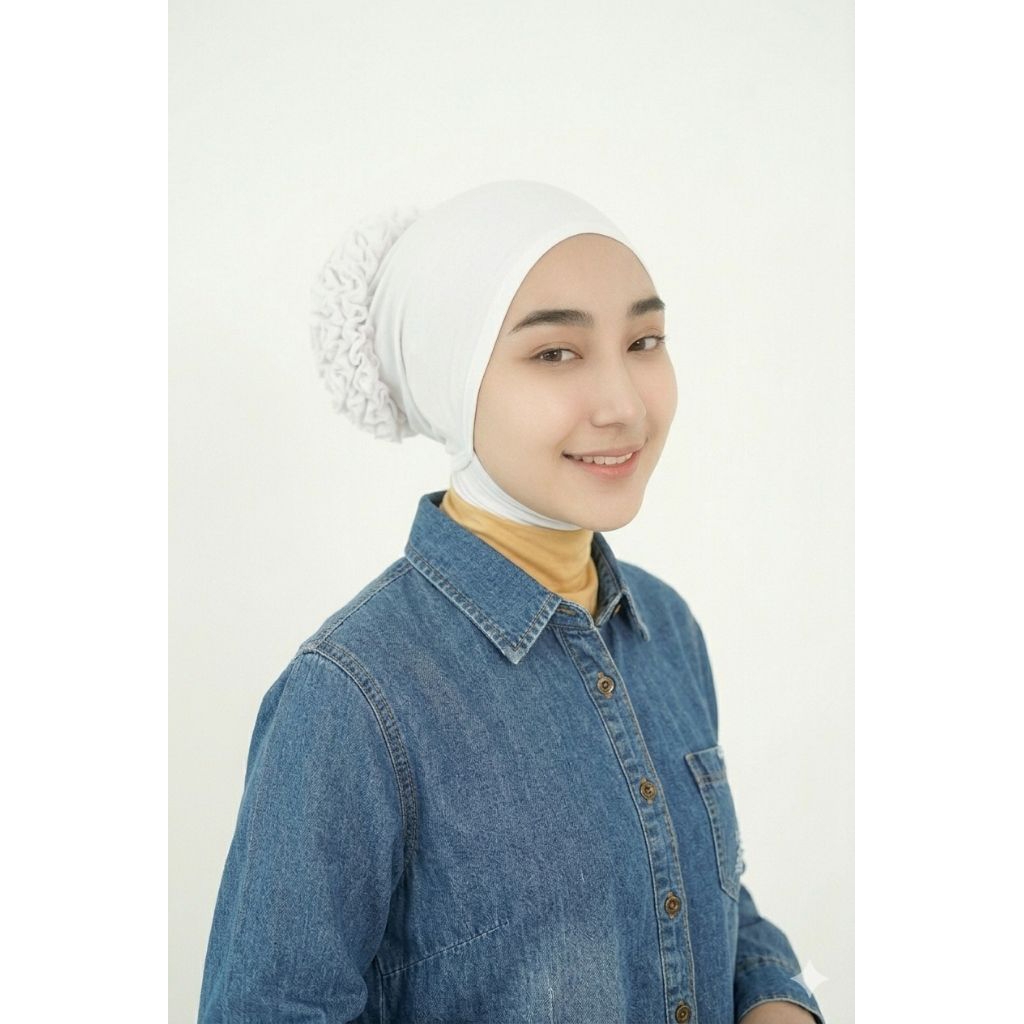 Mikhail Hijab Store | Ciput Dagu Cepol Turki Polos Inner Hijab