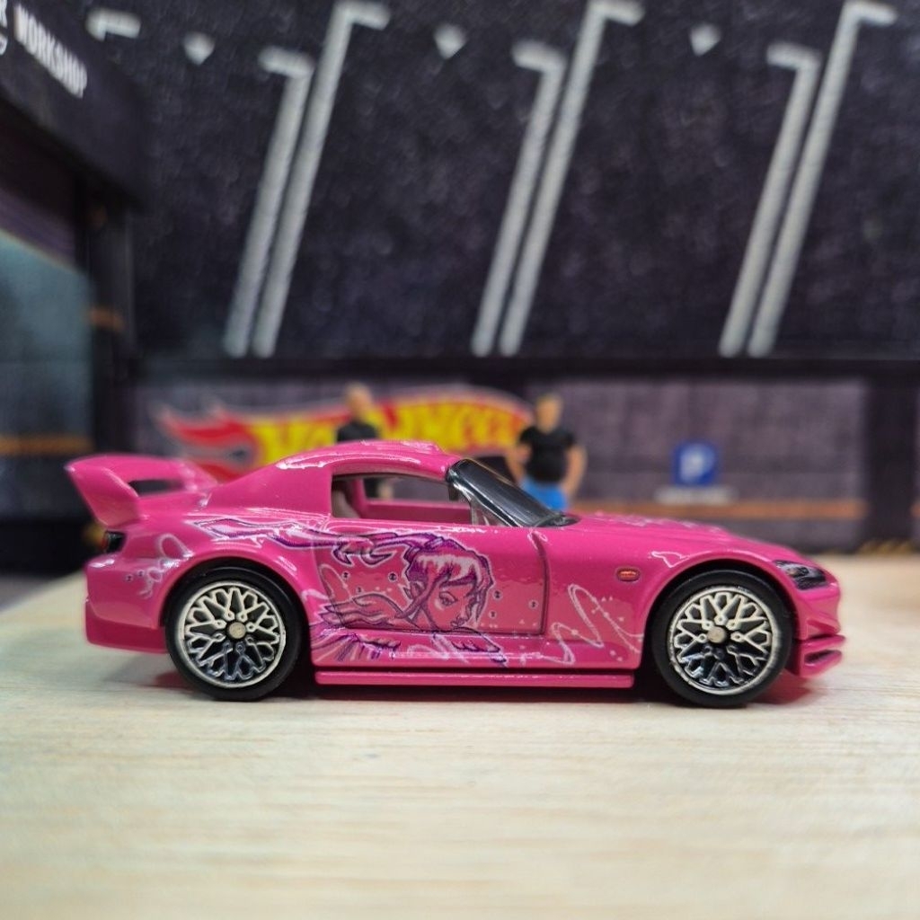 HOT WHEELS PREMIUM FAST AND FURIOUS HONDA S2000 PINK