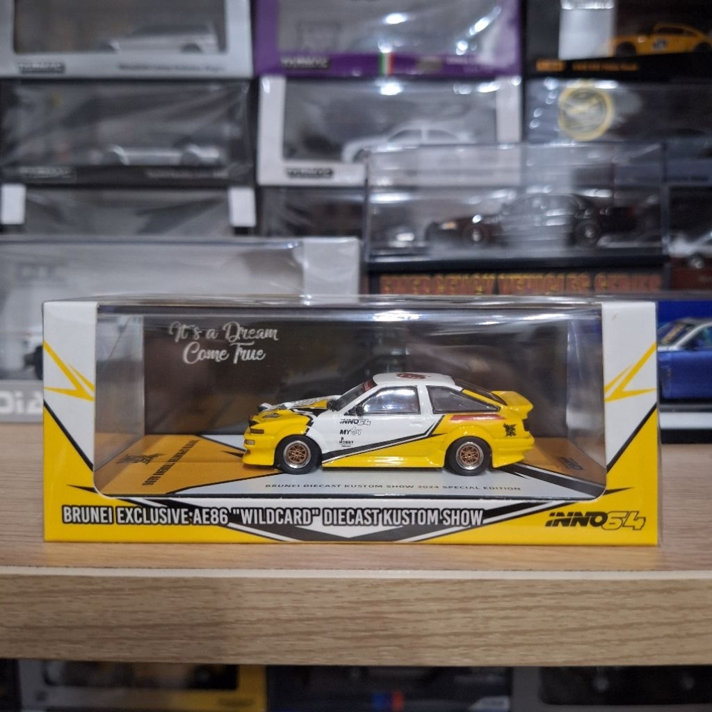 INNO64 Skala 64 Toyota Sprinter Trueno AE86 Brunei Exclusive