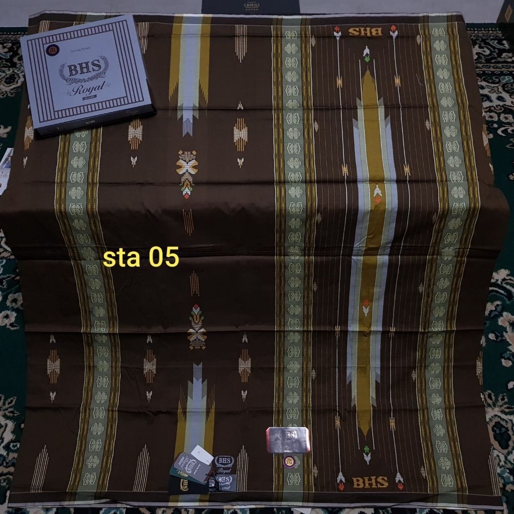Sarung BHS Royal Mercerized Tipe STA STT STB Silver