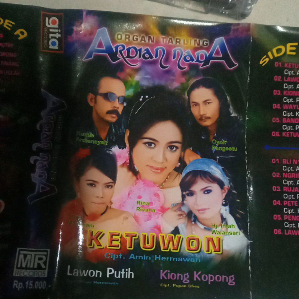 kaset pita organ TARLING J324