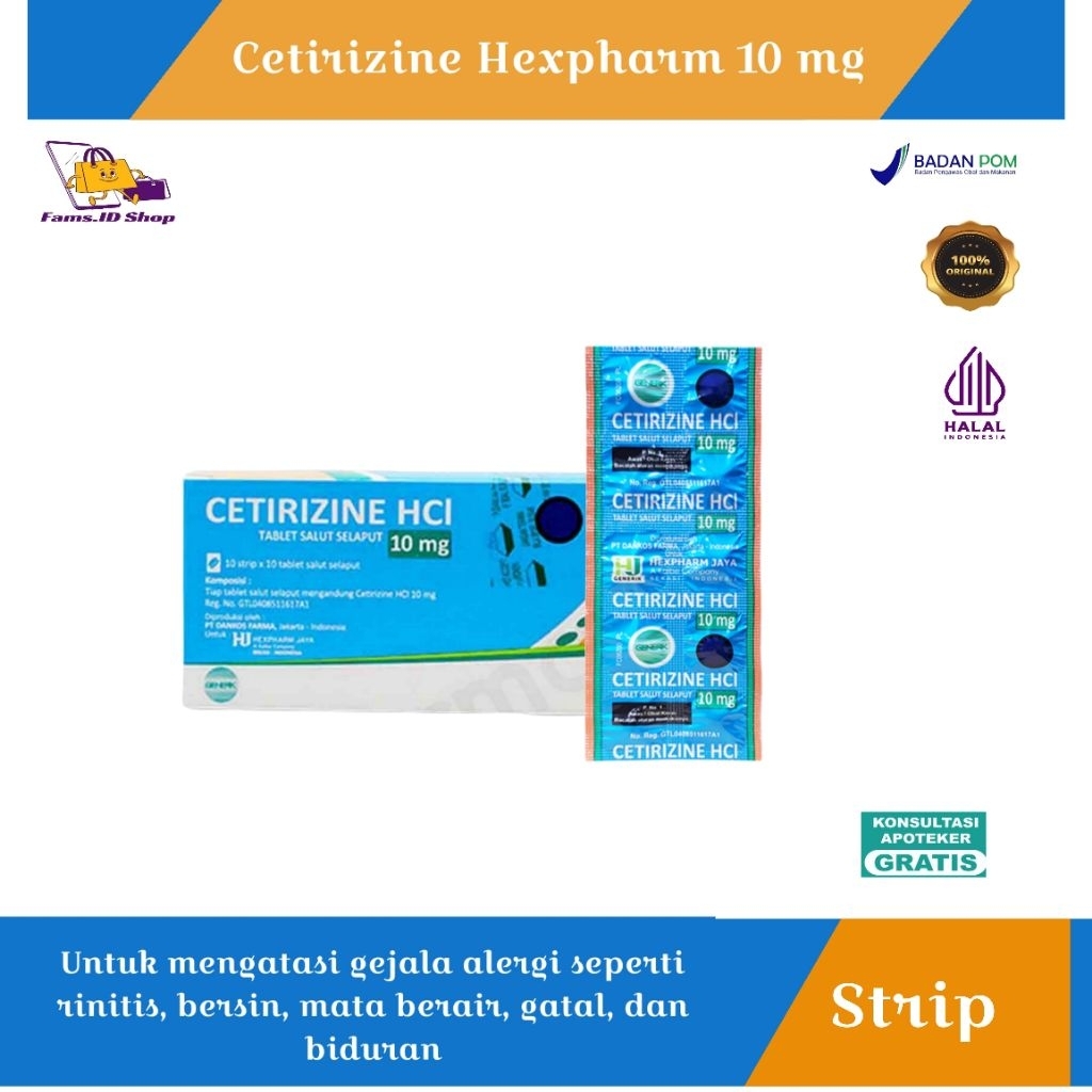 Cetirizine 10 mg_Hexpharm