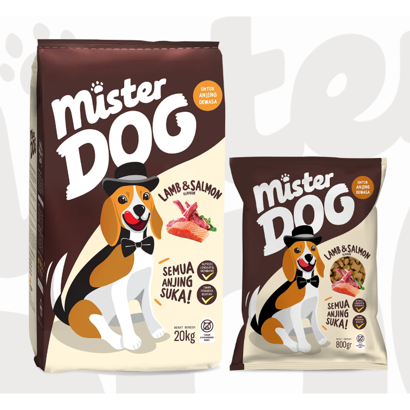 Mister Dog Food 20KG - Lamb & Salmon