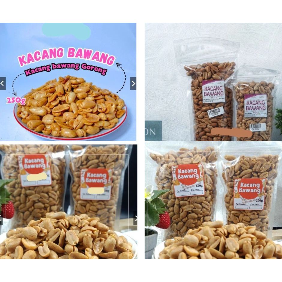 Kacang Bawang Goreng kupas Kiloan