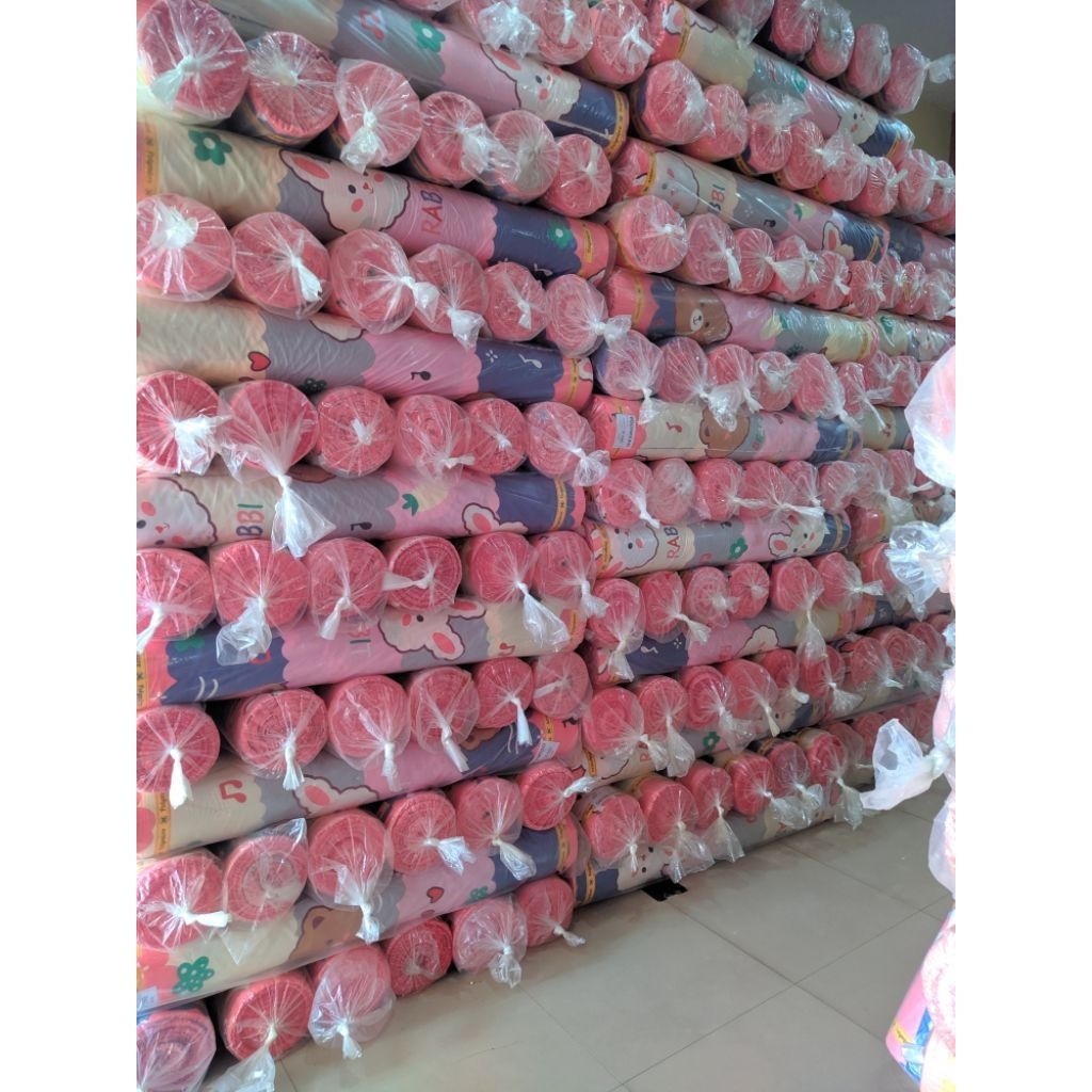 PUSAT KAIN MIKRO TERMURAH, KATUN POLLIMIKRO DISPERSE KUALITAS BAGUS 1ROLL = 100 METER