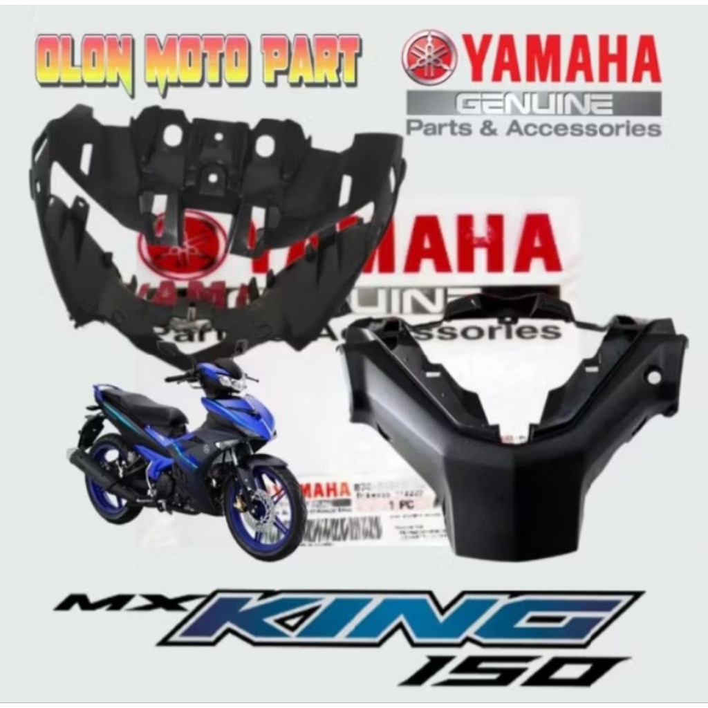COVER BATOK LAMPU MX KING NEW LED ORIGINAL