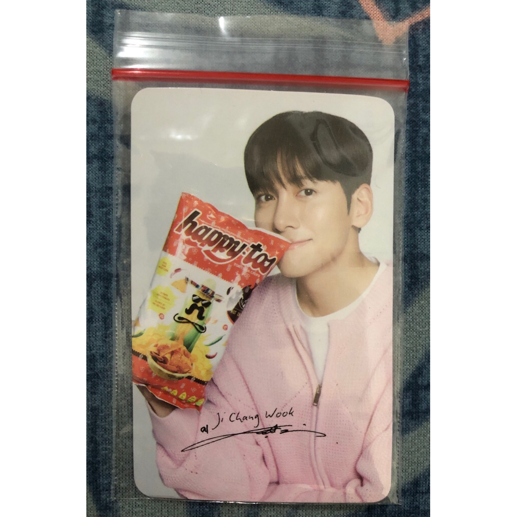 Photo Card Ji Chang Wook Happy Tos