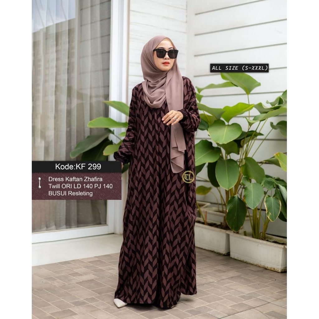 Kaftan elzhaf/ Kaftan Twill/ Kaftan Batik