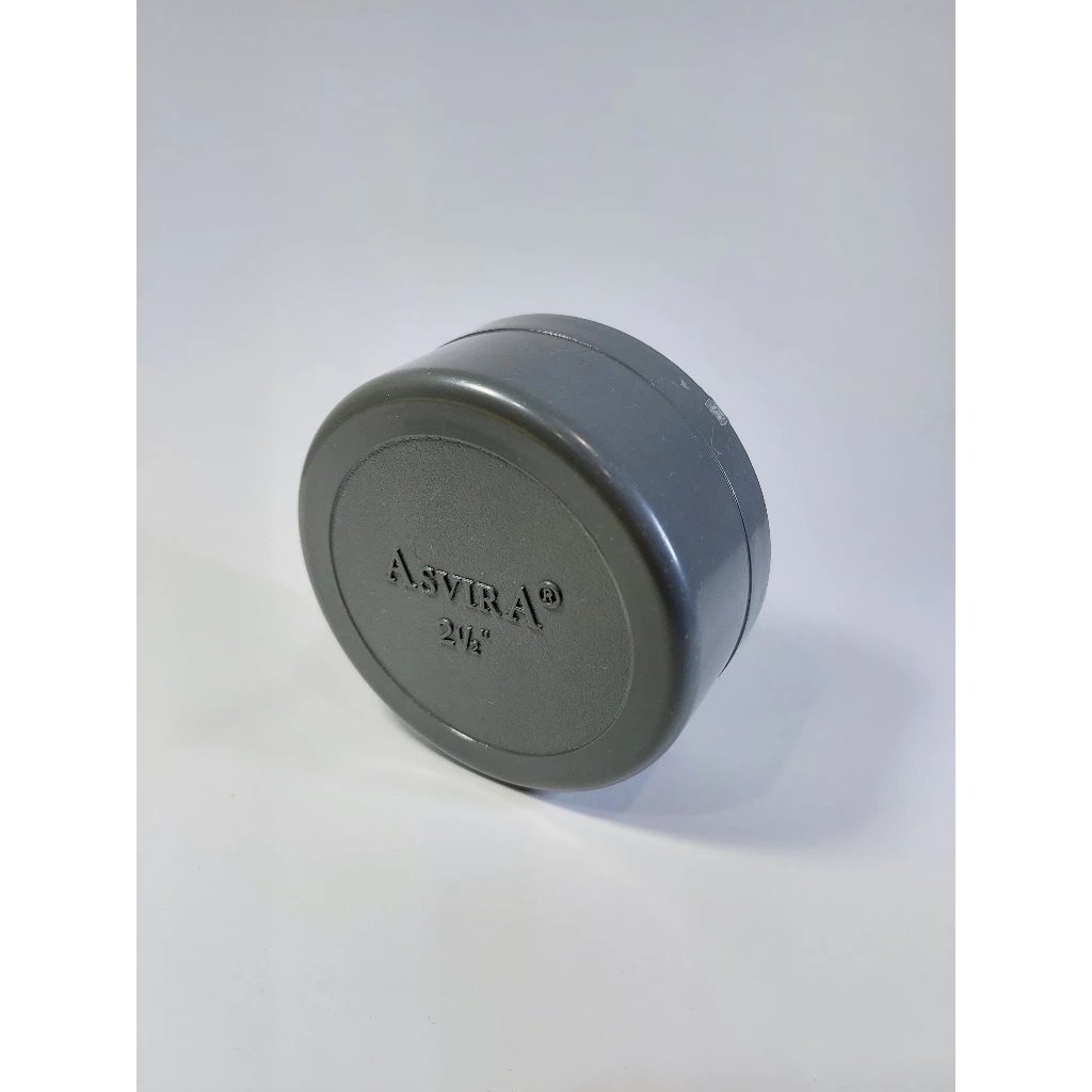 Asvira Dop 2 1/2" inch D /Cap 2,5 in Pvc/Tutup Pipa 2 1/2" inchi Polos